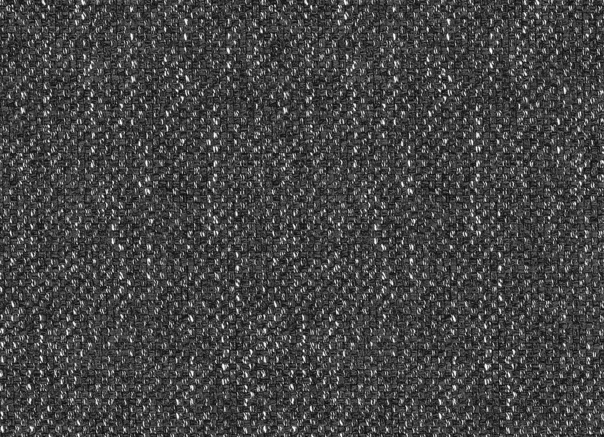 SOFA MEDIOLANE 3-Sitzer, schwarz - Schwarz, Holzwerkstoff/Textil (233/87/96cm) - Courtois Laville