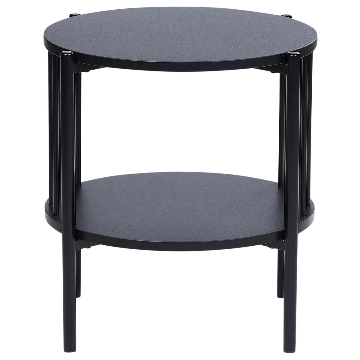 BEISTELLTISCH Schwarz Oreana - Schwarz, Holzwerkstoff (40/40/44cm) - Beliani