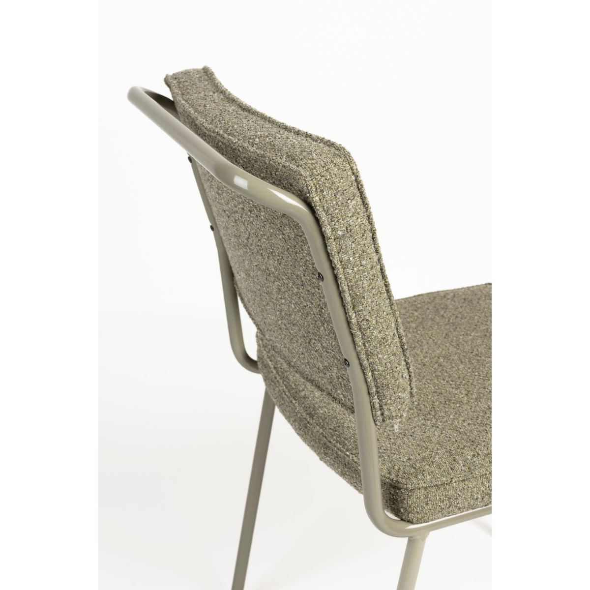 ESSZIMMERSTUHL Buddy Grün - 2 er Set - Grün, Textil (48/85/57cm) - Zuiver