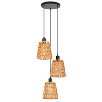 PENDELLEUCHTE Viola 25/25/120 cm - Braun, Metall (25/25/120cm) - ZMH