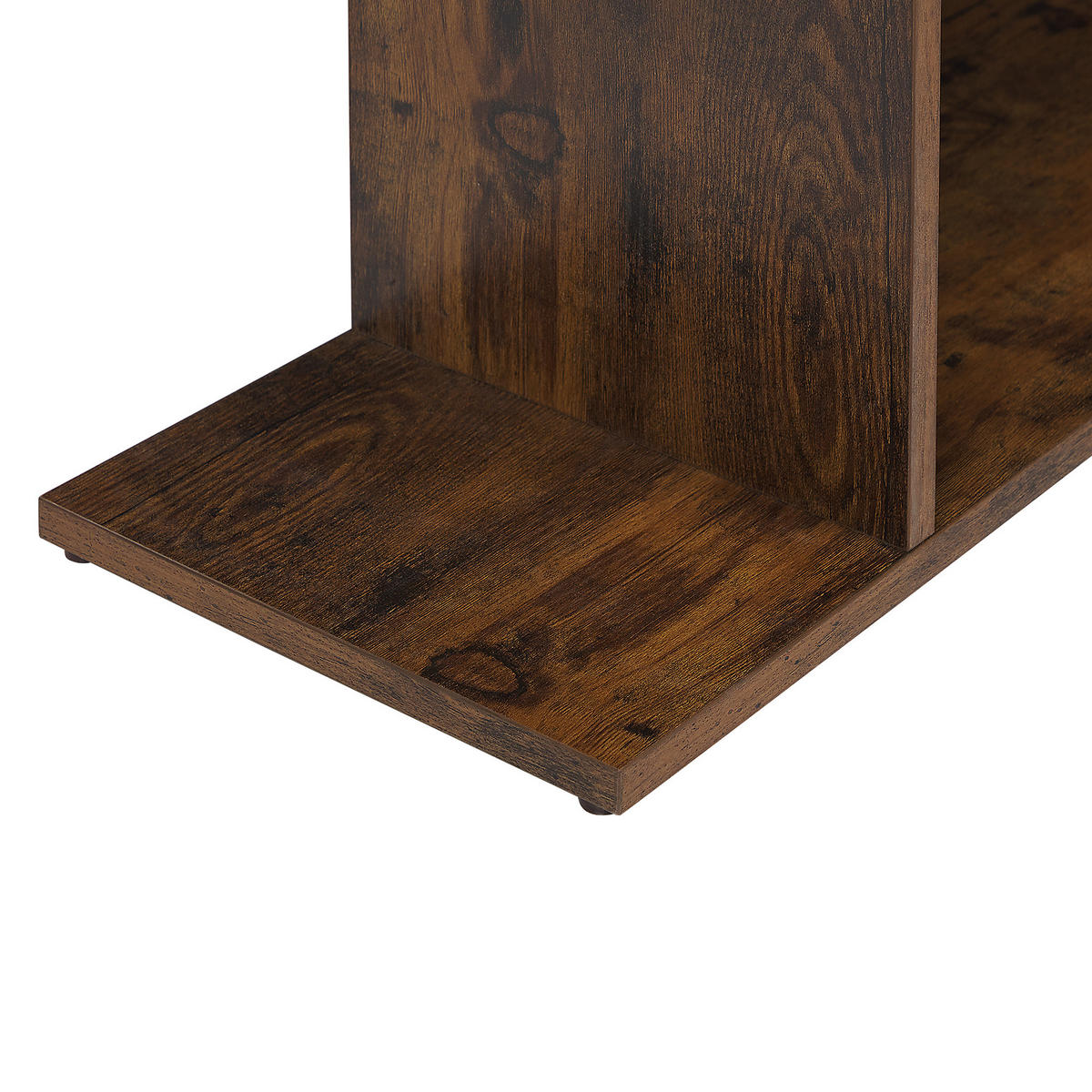 REGAL 6 Fächer Valdosa - Dunkelbraun, Holzwerkstoff (70/191/24cm) - Beliani