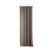 FERTIGVORHANG mit Ösen 140x280cm - Cappuccino, Textil (140/280cm) - Dekoria
