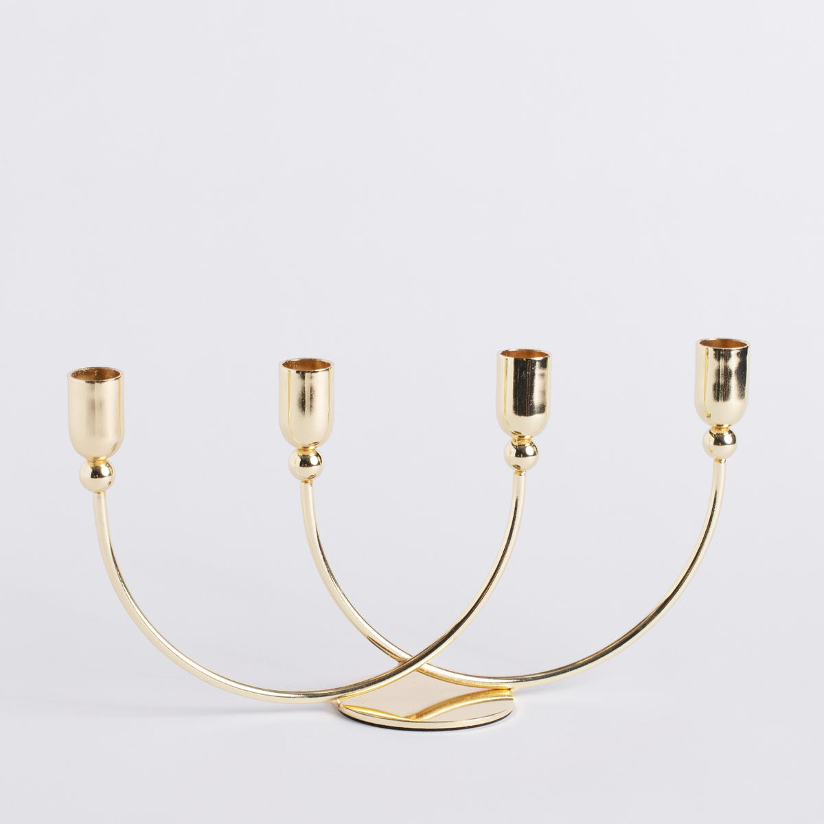 KERZENSTÄNDER Conceptosi - Goldfarben, Metall (8/15.5/31cm) - home&you