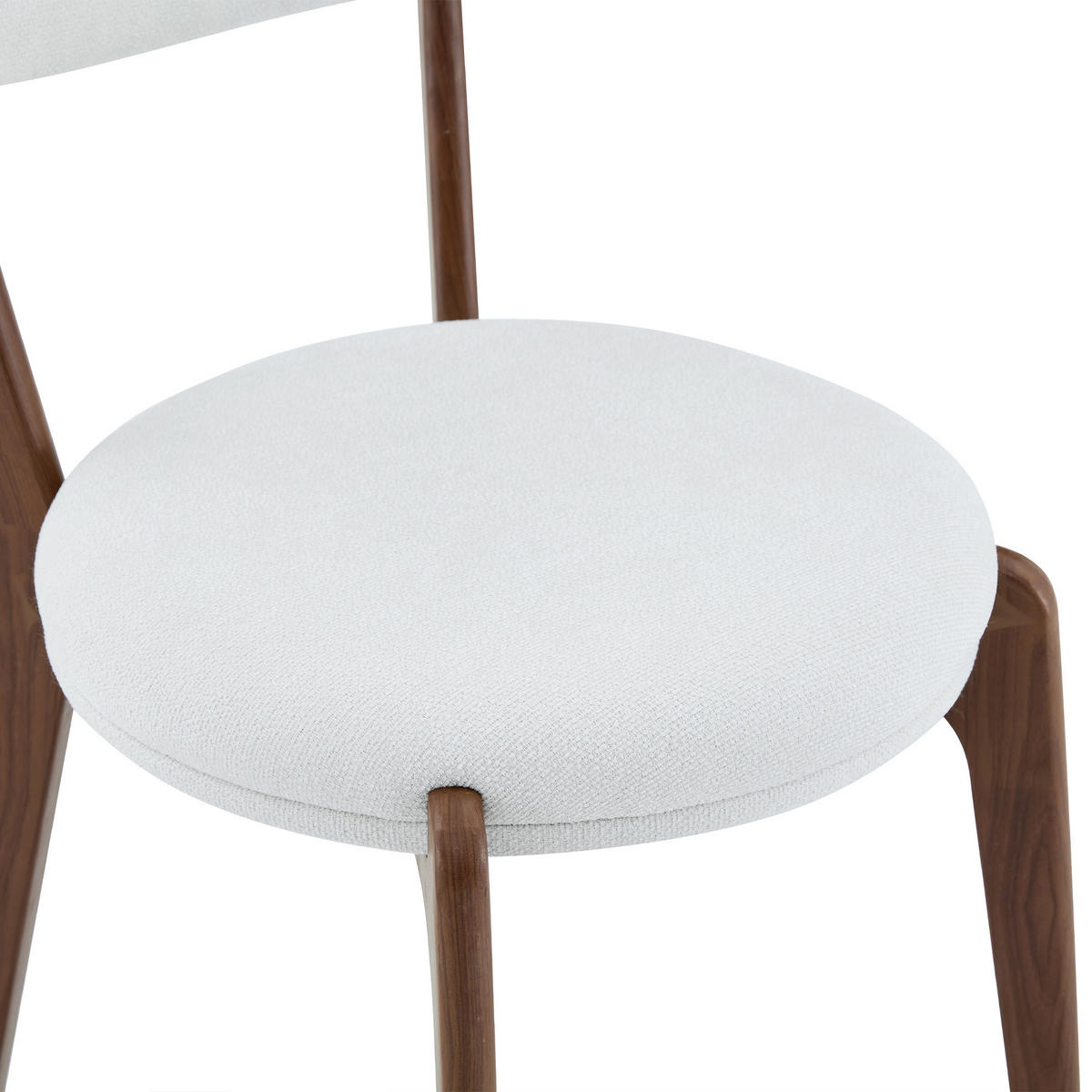 STUHL-SET DE-36455 2 Stück mit Metallgestell Weiß - Weiß, Metall (55.5/84/48.5cm) - ComfortXL
