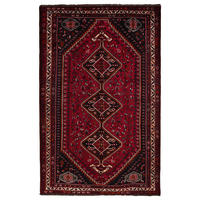 TEPPICH Gashgai Rot 281/180 cm - Rot, Textil (180/281cm) - Looma