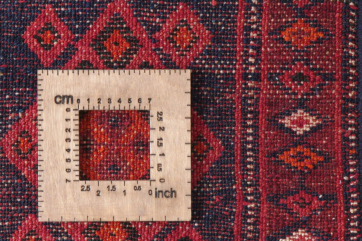 ORIENTTEPPICH handgeknüpft Gashgai Blau 52/45 cm Schurwolle - Blau, Textil (45/52cm) - Looma