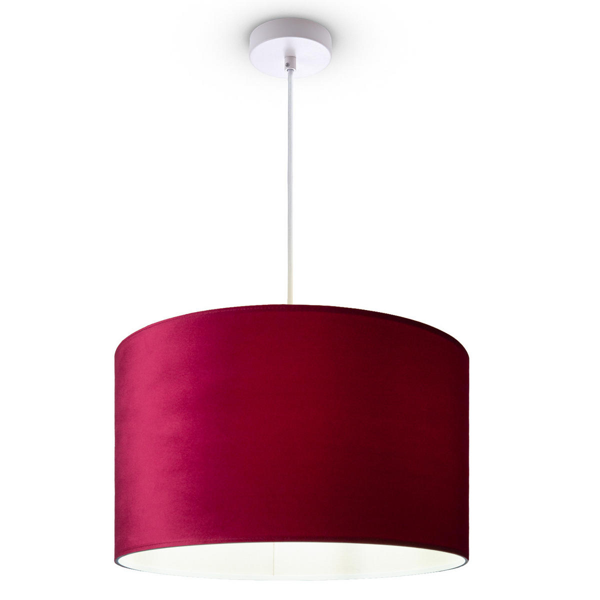 PENDELLEUCHTE Hugo Pd1 - Weiß, Metall (45.5/45.5/28cm) - Paco Home