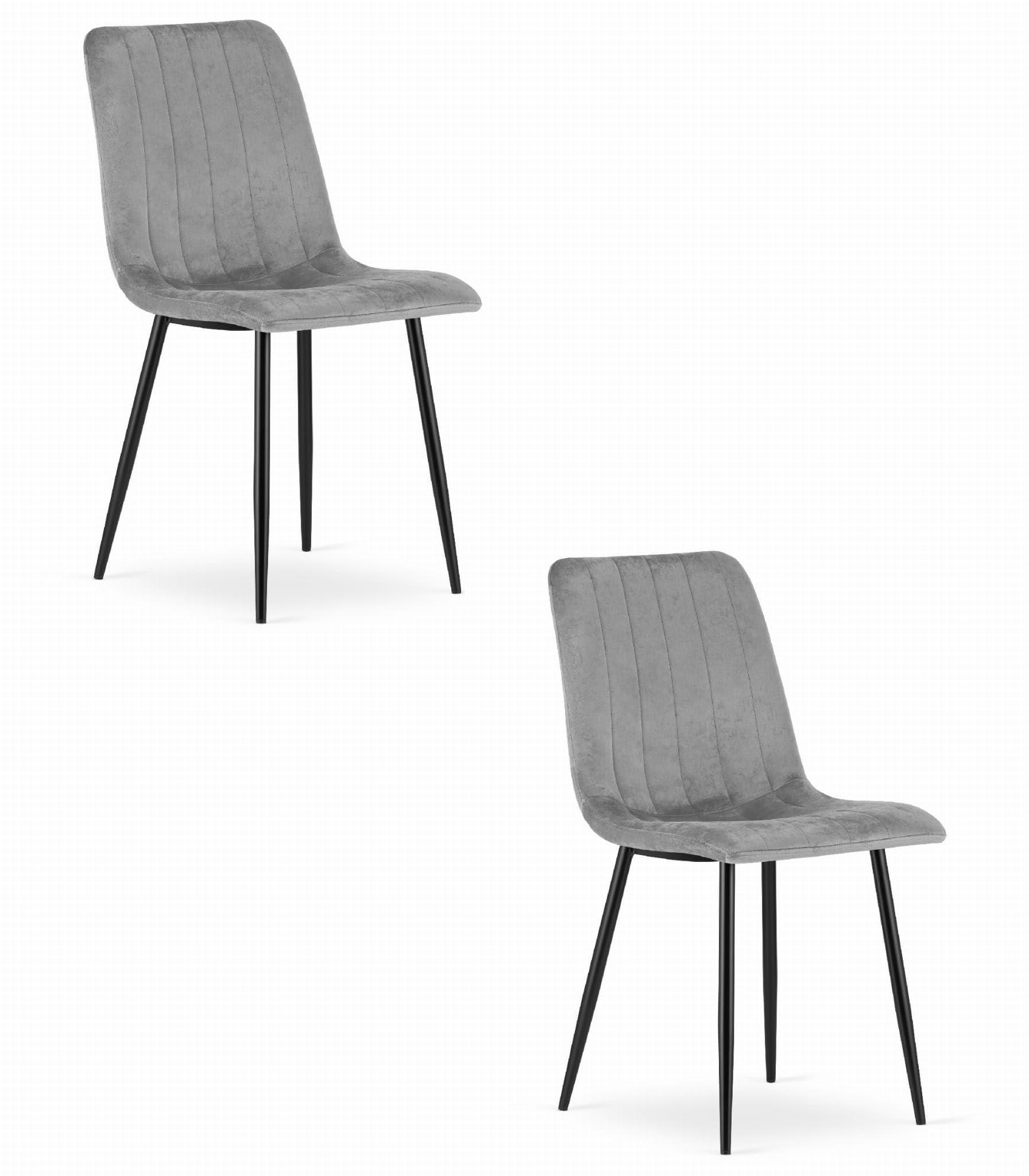 Best For Home Esszimmerstuhl Grau 43x91x40 cm