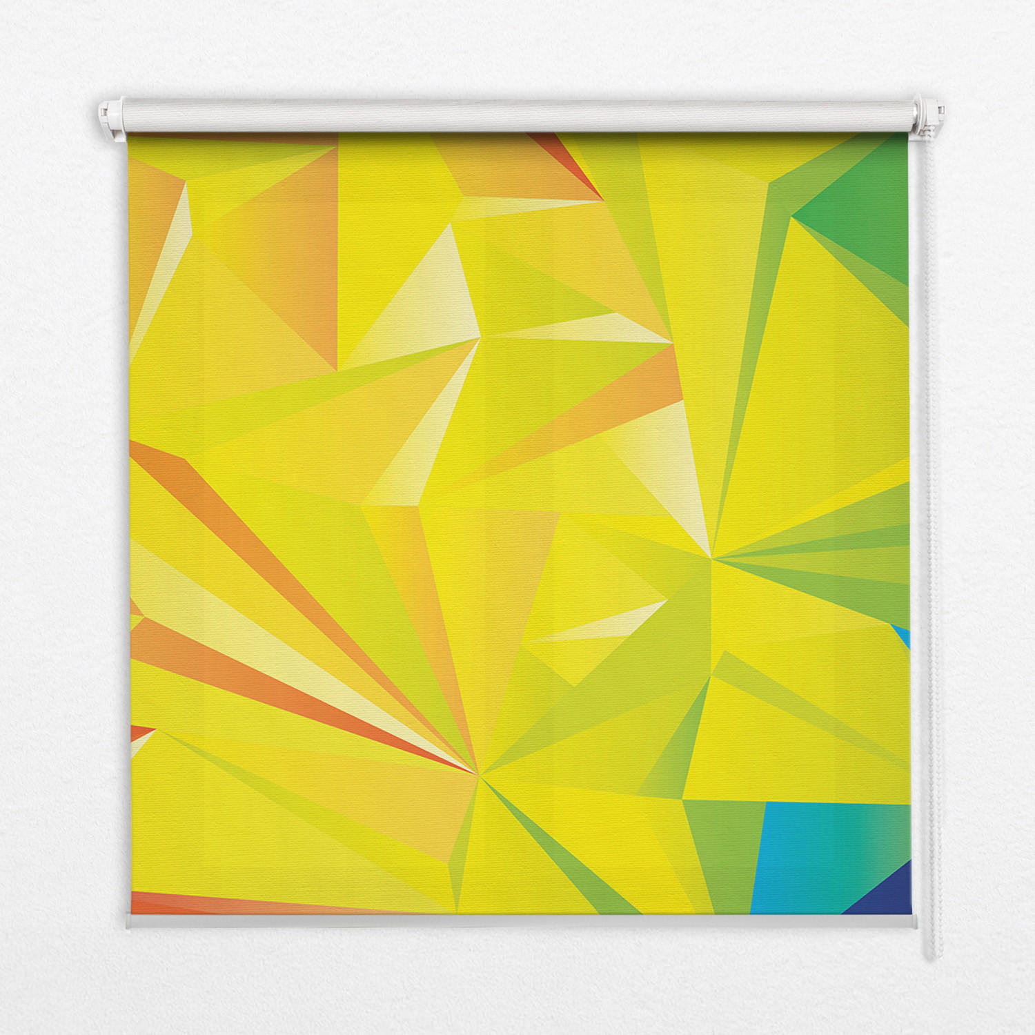 TULUP VNITŘNÍ roleta - okenní roleta - roleta - 80x180 cm - Barevný origami vzor
