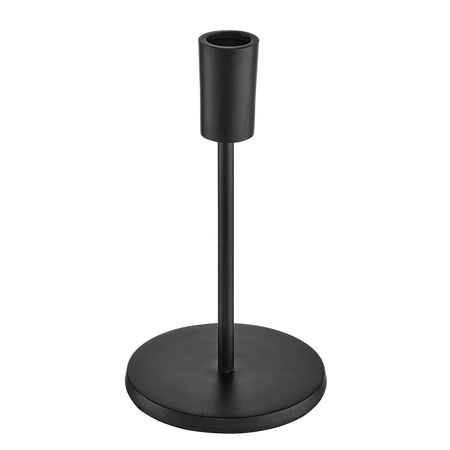 KERZENHALTER Highlight - Schwarz, Metall (11/19/11cm) - BUTLERS