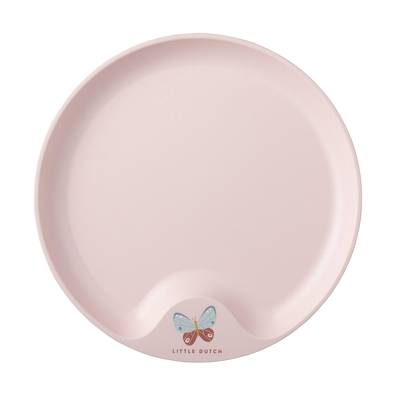 KINDERTELLER Mio Flowers & Butterflies ø 22 cm - Hellrosa, Kunststoff (22/2/22cm) - Mepal