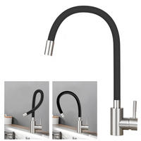 KÜCHENARMATUR Flutis 4.1/35.9/25.9 cm - Schwarz, Metall (4.1/35.9/25.9cm) - ZMH