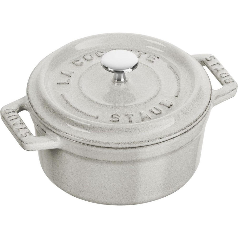 TOPF Grau 13/9.9/7 cm 405014080 - Grau, Metall (10cm) - Staub
