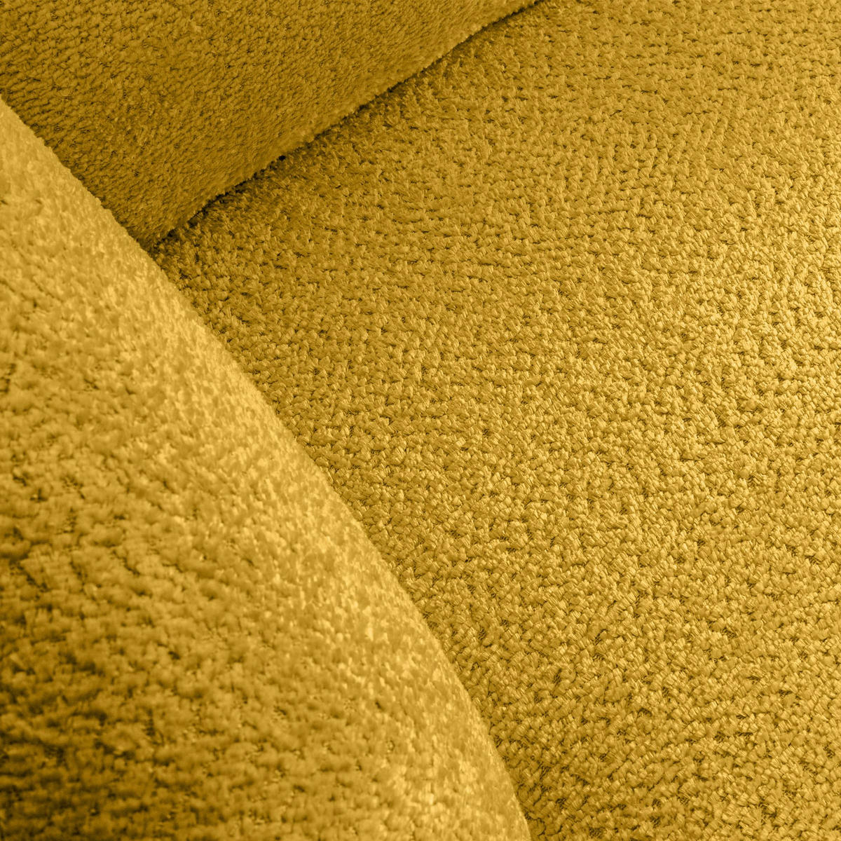 ECKSOFA LINKS VIRA, Gelb, Chenille - Gelb/Schwarz, Holz/Holzwerkstoff (300/160cm) - KONSIMO®