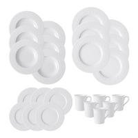 GESCHIRR-SET Cellini weiß 24er Set - Weiß, Keramik (1/1/1cm) - Villeroy & Boch