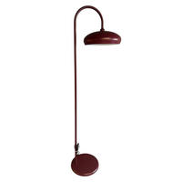 STEHLAMPE Bralo 180 Cm - Bordeaux, Metall (37/37/180cm) - Bamyum
