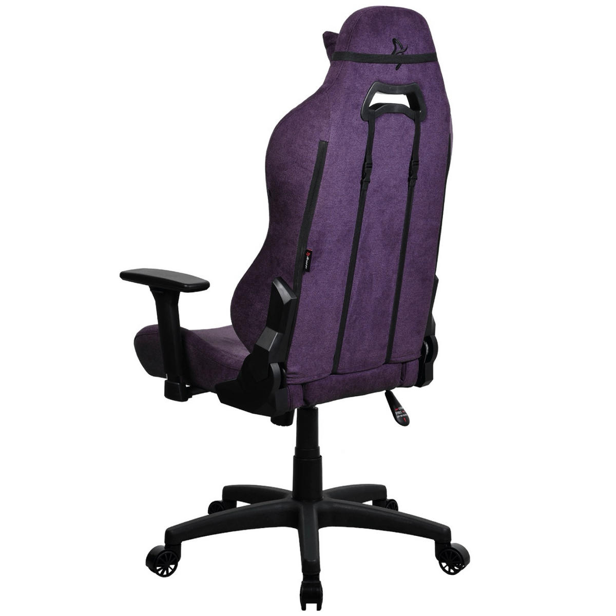 GAMINGSTUHL Torretta SoftFabric™ Reines Lila - Lila/Schwarz, Kunststoff/Textil (70/135/50cm) - Arozzi