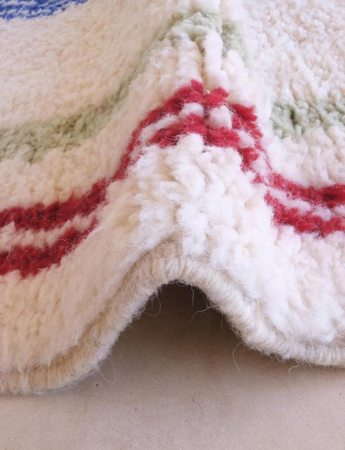 BERBERTEPPICH aus reiner Wolle 100x 552 cm - Multicolor, Naturmaterialien (100/552cm) - AFK Living