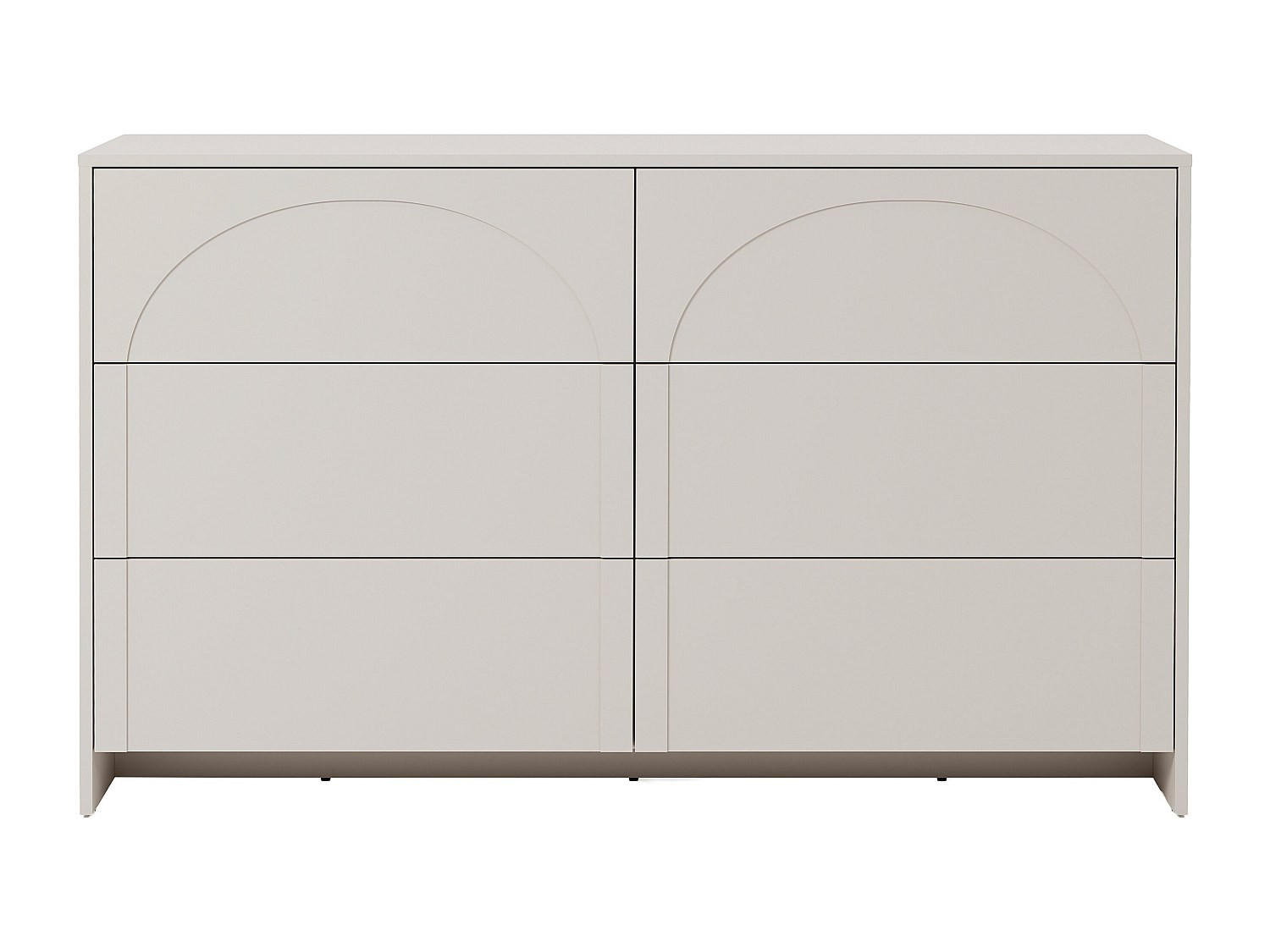 KOMMODE - 138 cm x 40 cm - holz - beige Nalyra - Beige, Holz (138/85/40cm) - Vente-Unique