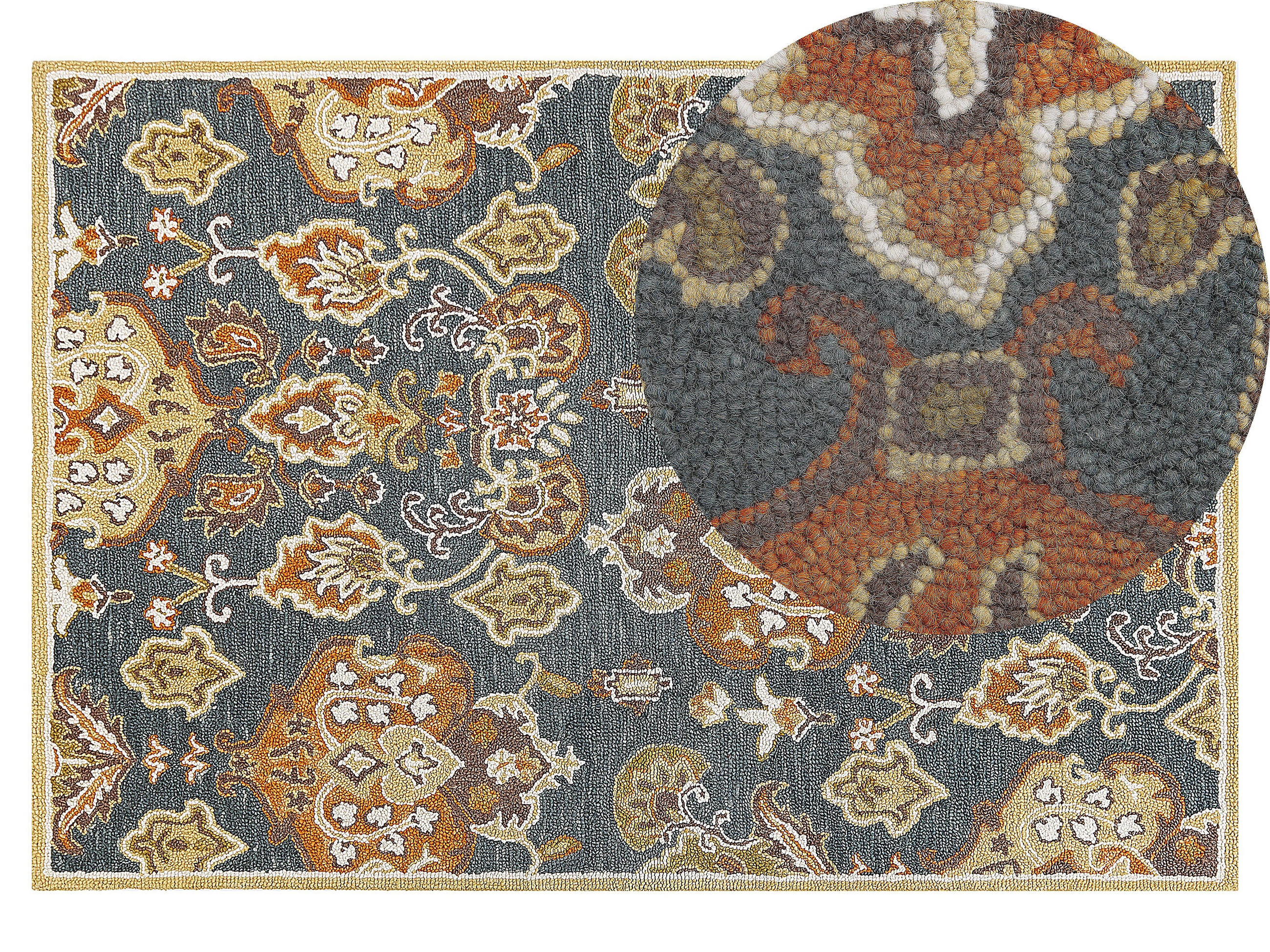 VINTAGE-TEPPICH Umurlu 200/140 cm - Multicolor, Textil (140/200cm) - Beliani