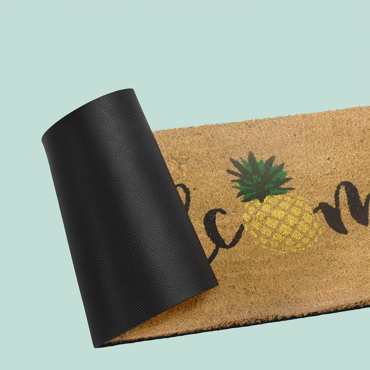 FUSSMATTE - Multicolor, Kunststoff/Textil (60/40cm) - Relaxdays