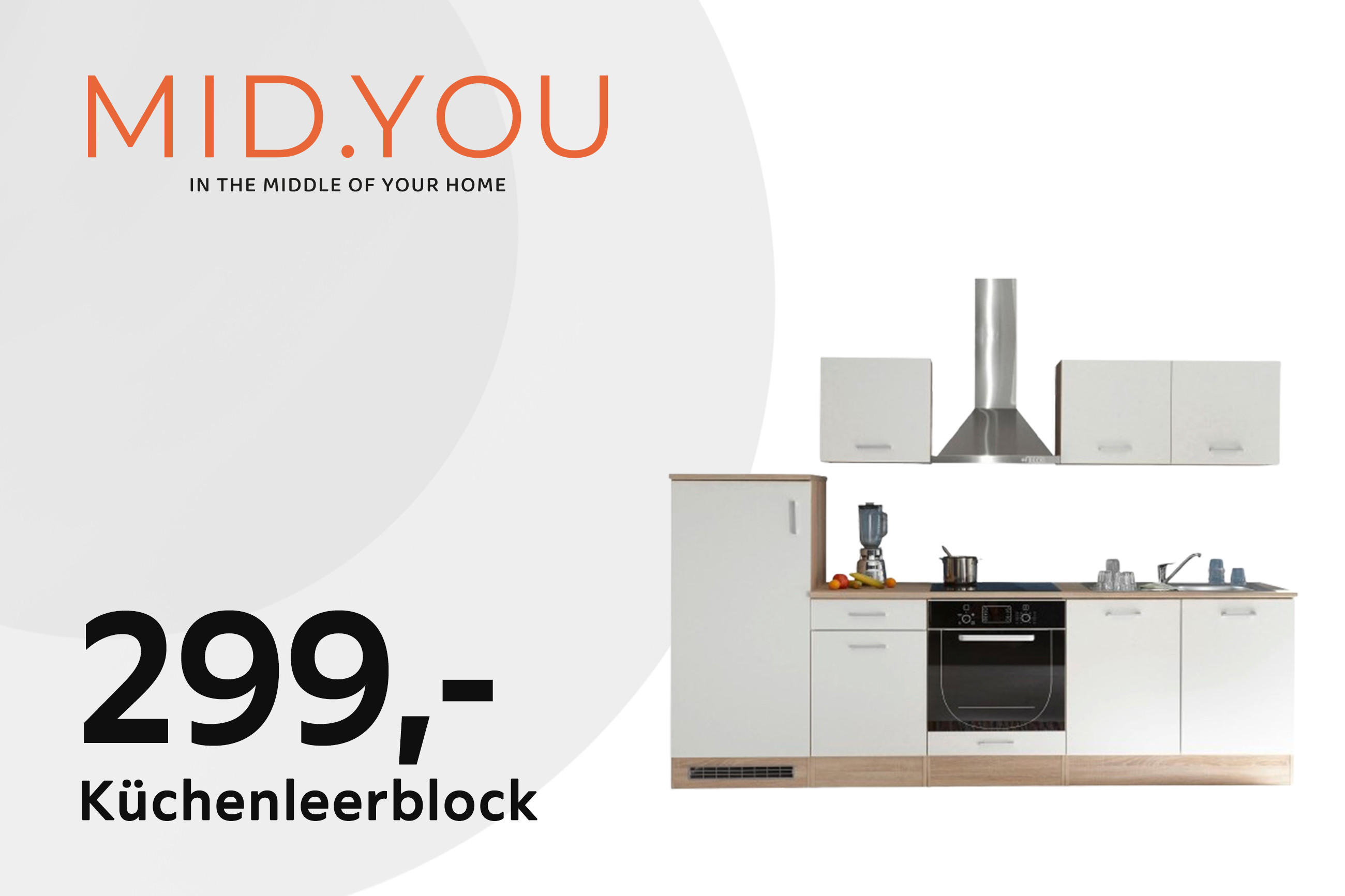 Küchenleerblock MID.YOU 299,-