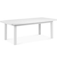 ESSTISCH COSPE ausziehbar bis 300cm, weiß - Weiß, Holz (200/77/100cm) - KONSIMO®