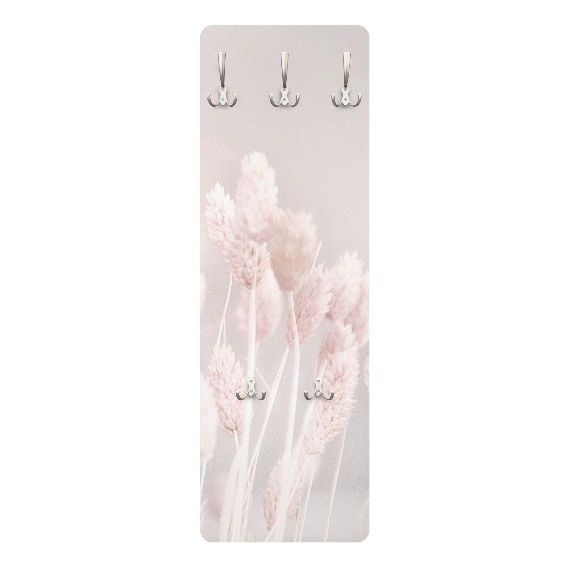 WANDGARDEROBE - Helles Gras im Sonnenlicht 34/105 cm - Beige, Holzwerkstoff (34/105/1.6cm) - Bilderwelten