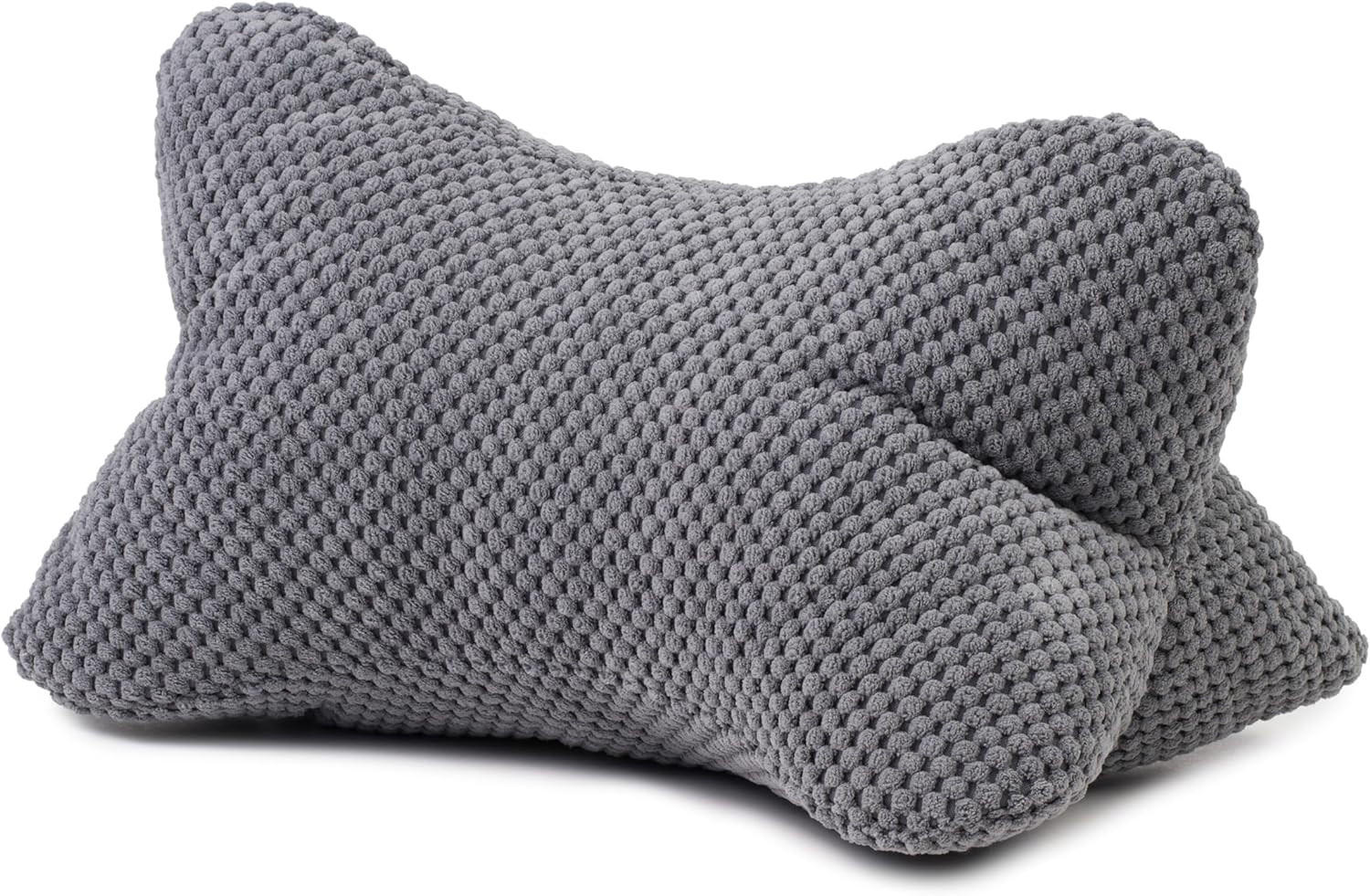 LESEKISSEN Sven Ambiente 40x25cm Anthrazit - Anthrazit, Textil (40/25cm) - Ambiente Trendlife by Gözze