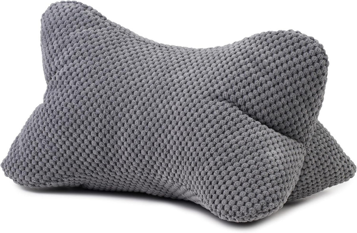 LESEKISSEN Sven Ambiente 40x25cm Anthrazit - Anthrazit, Textil (40/25cm) - Ambiente Trendlife by Gözze