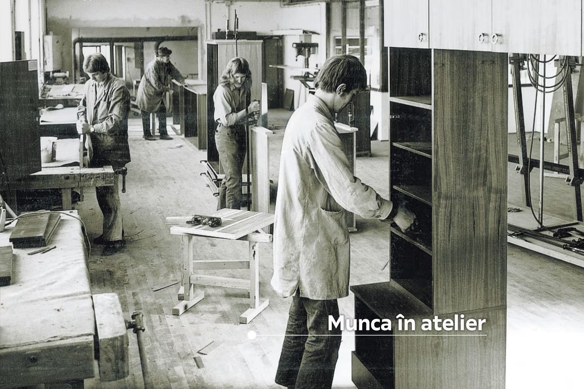 munca în atelier