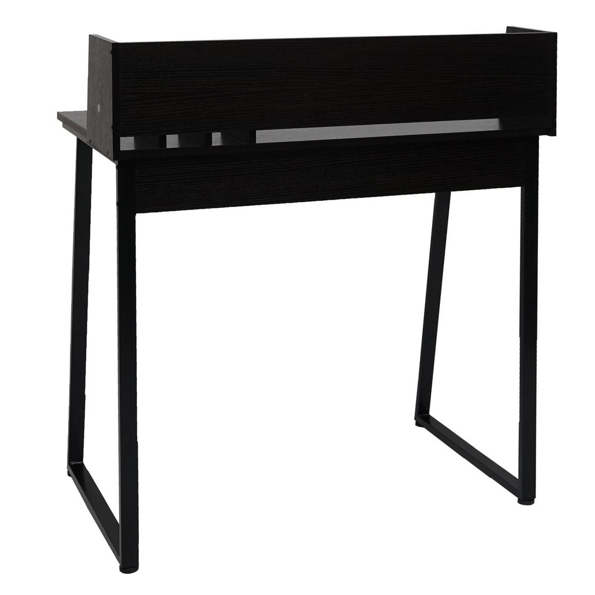 KONSOLENTISCH eckig Schwarz - Schwarz, Metall (51/82/94cm) - MCW