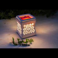 DUFTLAMPE - Weiß, Keramik (10/12/10cm)