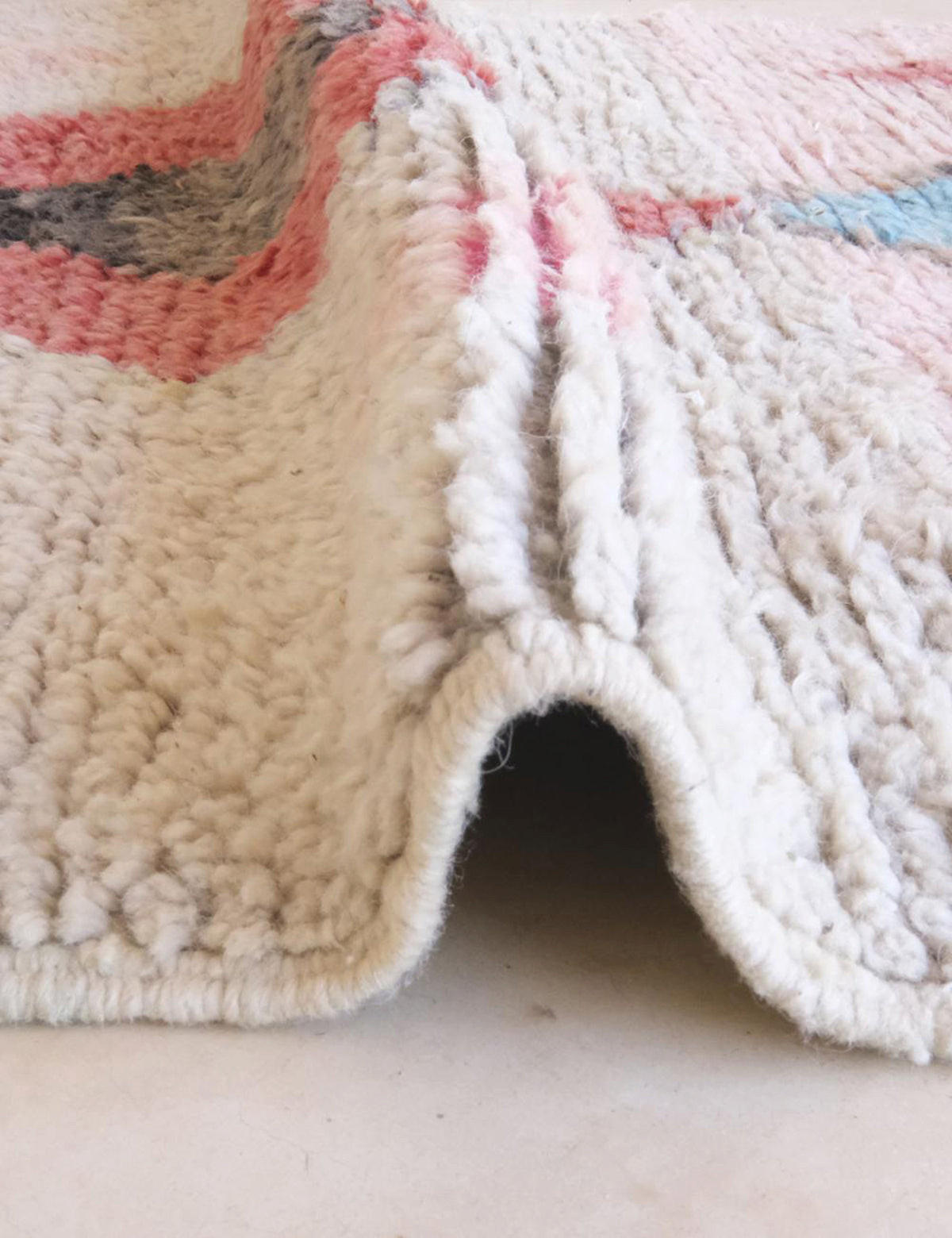 BERBERTEPPICH aus reiner Wolle 89x 492 cm - Multicolor, Naturmaterialien (89/492cm) - AFK Living
