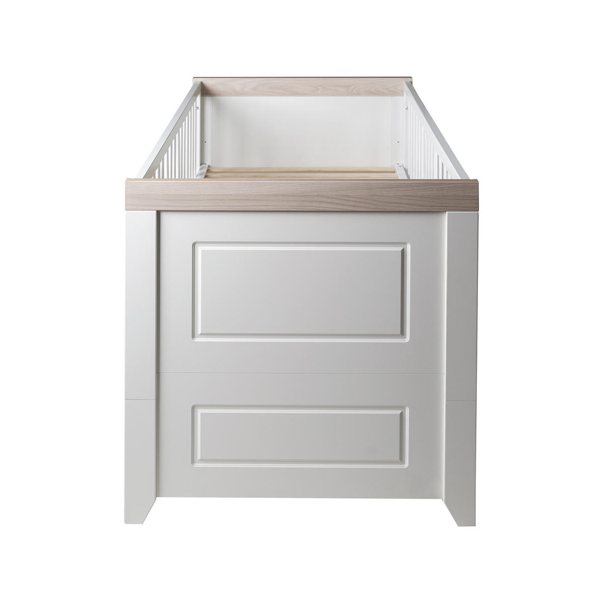 BABYBETT Felicia 70 x 140 cm - Weiß, Holzwerkstoff (70/140cm) - Roba