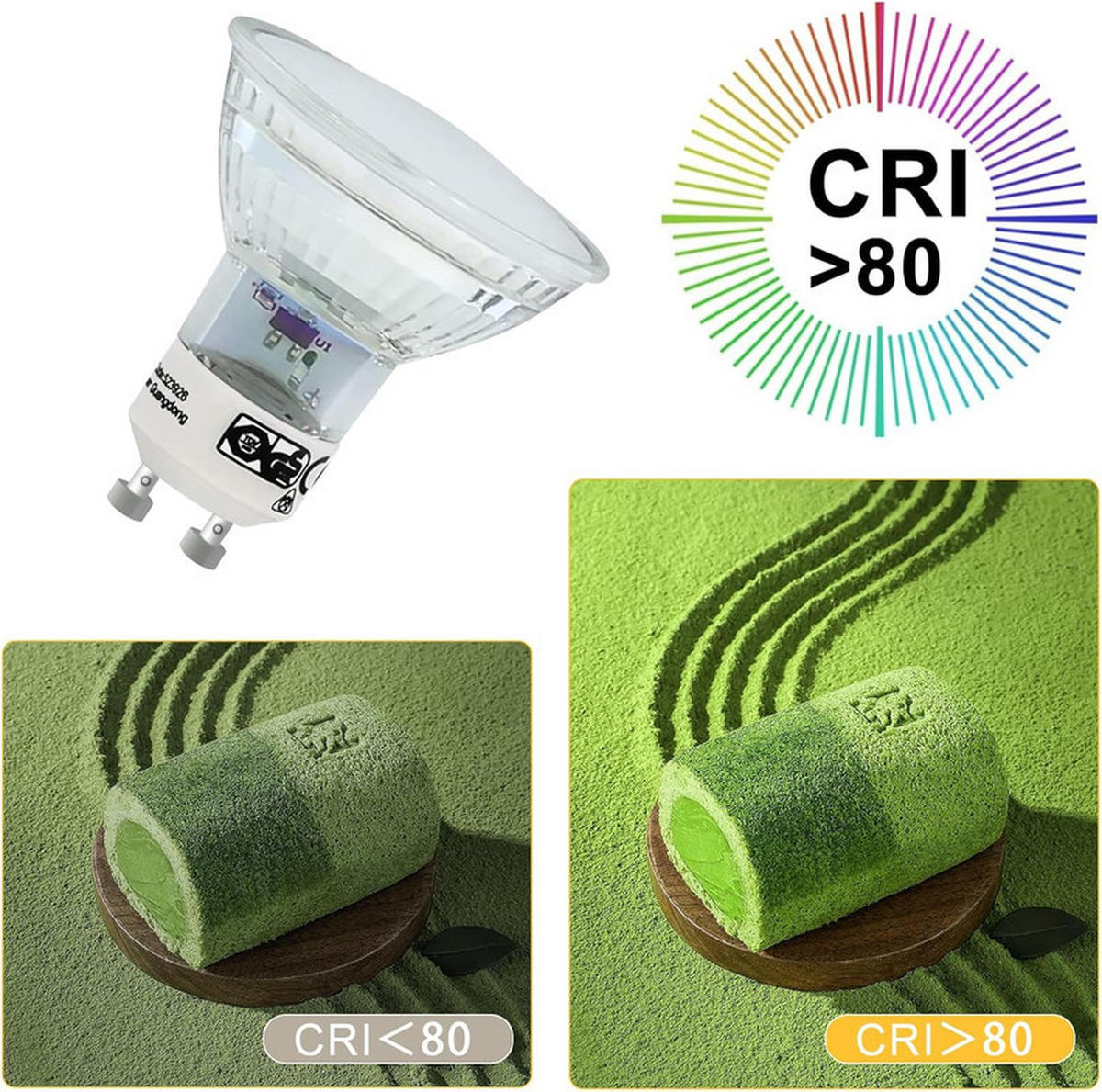 LEUCHTMITTEL Zivoltarae 5/5/5.4 cm - Weiß, Metall (5/5.4cm) - ZMH