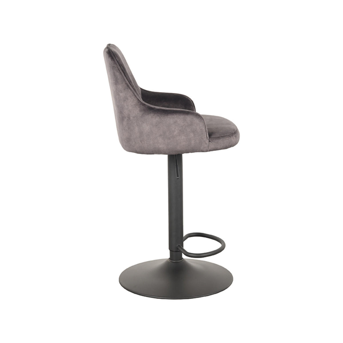 BARHOCKER Fender Grau 42/40/92 cm 2er-Set - Grau, Textil (40/92/42cm) - LABEL51