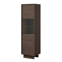 VITRINE Balsi 50 Baltic Storm - Walnussfarben, Holzwerkstoff (51/180/42cm) - mzm24