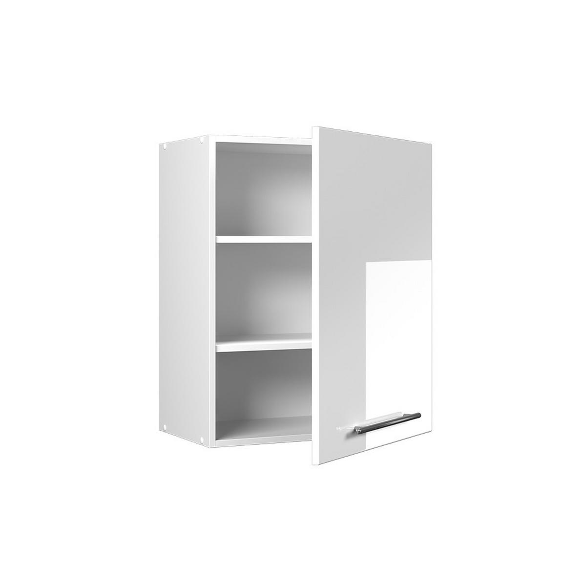 HÄNGESCHRANK Fame-Line, Weiß Hochglanz, 60 cm - Weiß Hochglanz/Weiß, Holzwerkstoff (60/72/34.1cm) - Vicco