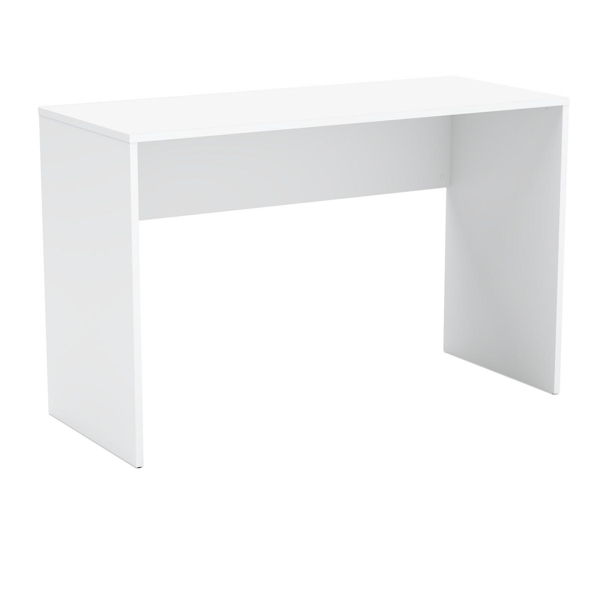 SCHREIBTISCH Solo-Stefan - Weiß, Holzwerkstoff (50/120/77cm) - kommodly