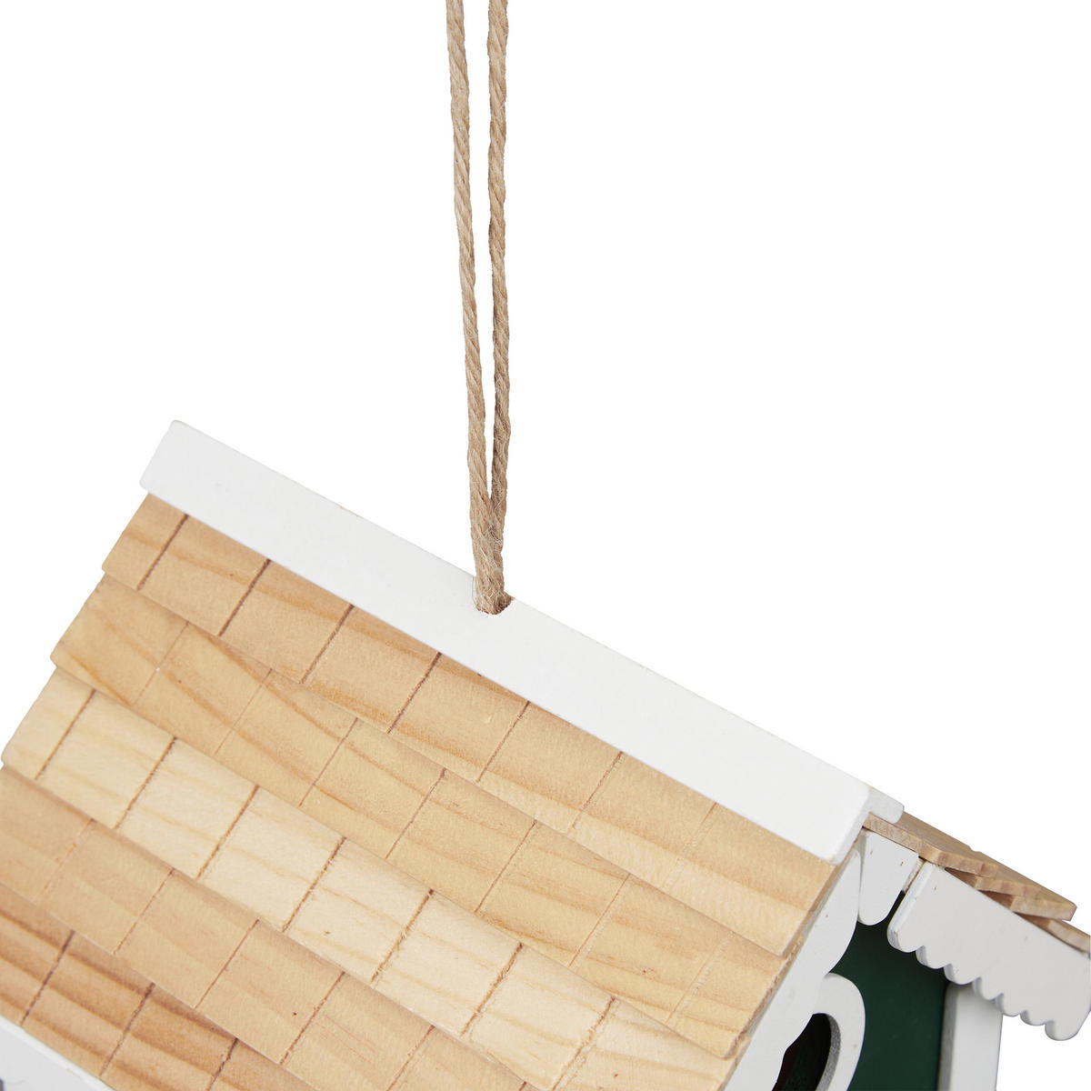 VOGELHAUS - Multicolor, Holz (18.5/25.5/18.5cm) - Relaxdays