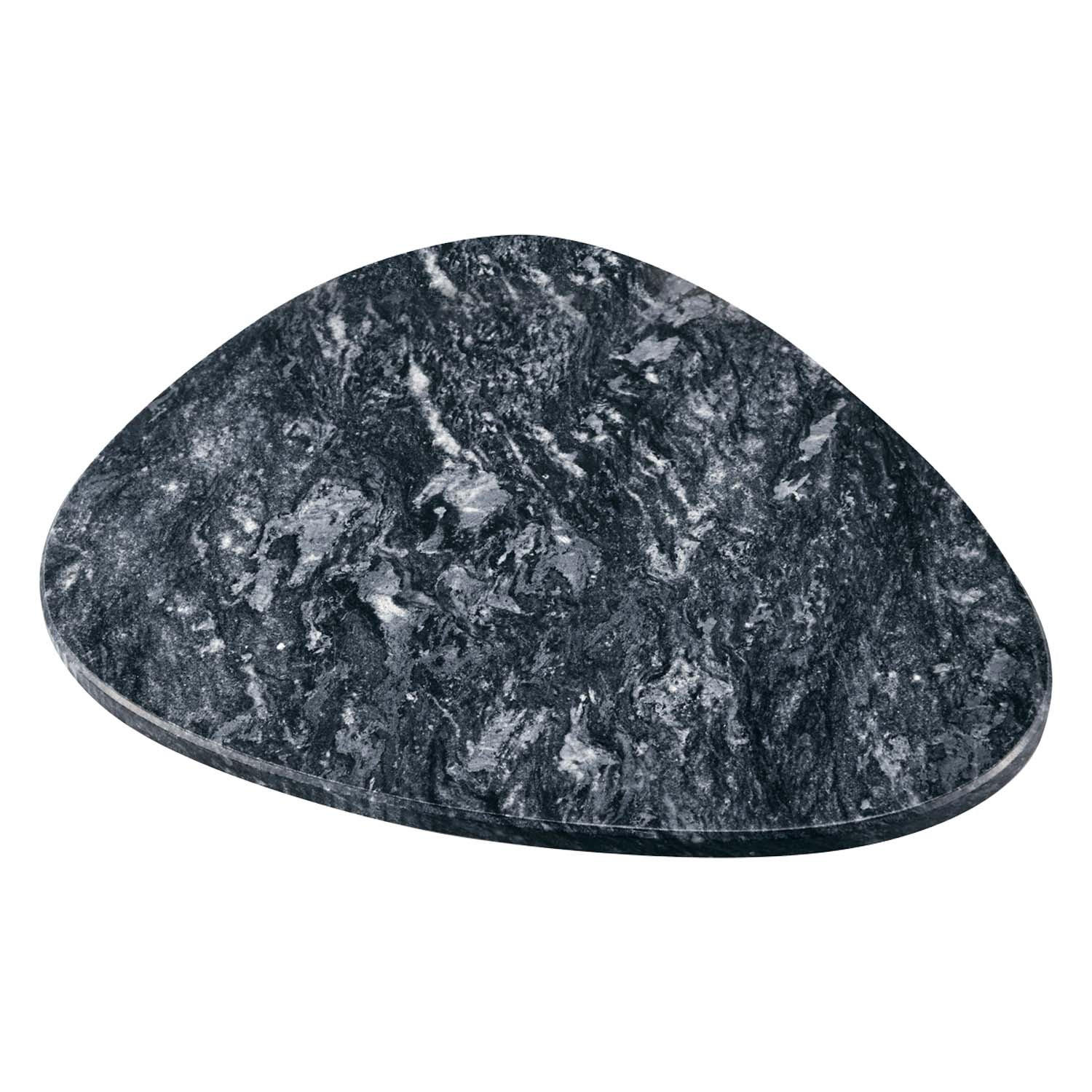 BUFFETPLATTEN aus Marmor, 5 Stück - 30 x 25 cm - Multicolor, Stein (25/1.3/30cm) - Kesper