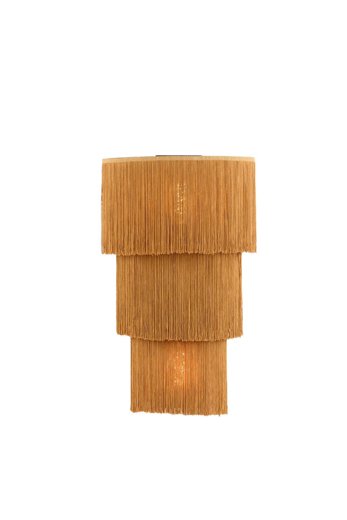 WANDLEUCHTE Malaika Braun 33/14/59 cm - Braun, Metall (14/59/33cm) - Light & Living