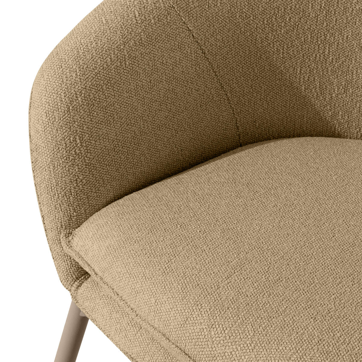 GARTENSESSEL SOLIS Loungesessel, - Beige, Textil/Metall (69/76/66cm) - KONSIMO®