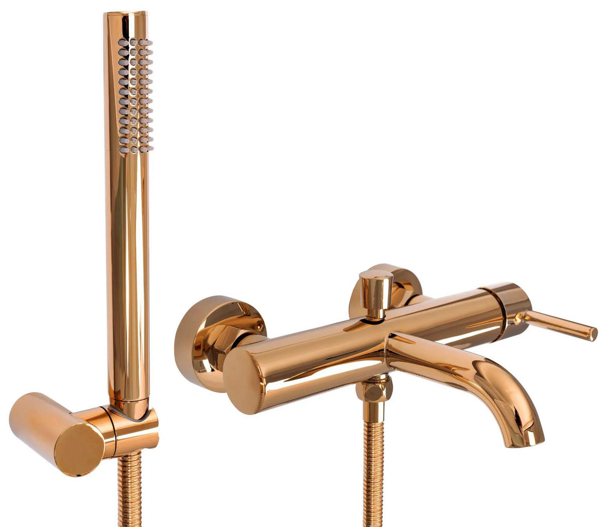 WANNENARMATUR Rea Lungo Copper - Kupferfarben, Metall (25/4.5/19cm) - REA