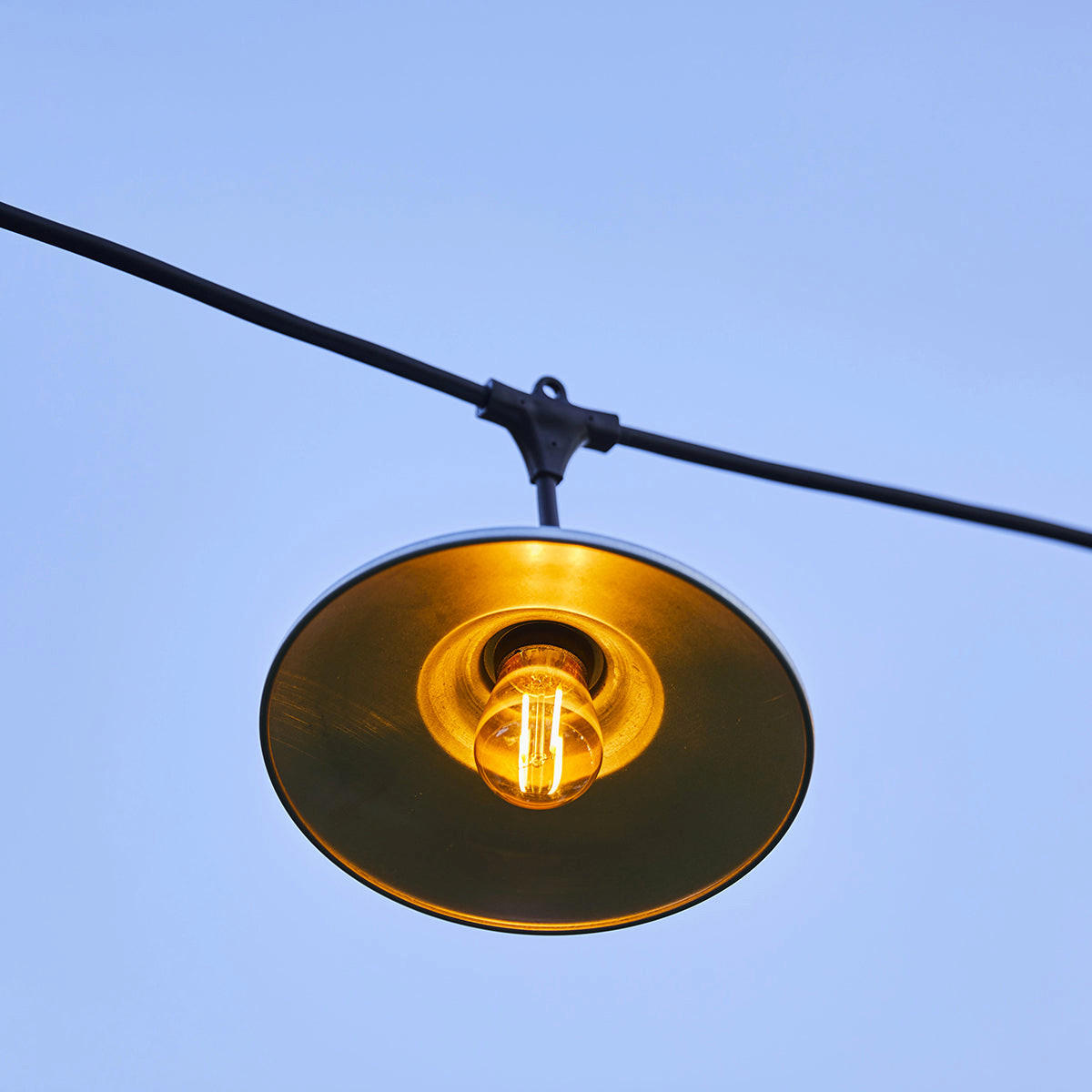 LICHTERKETTE BOWL GALVA grau - Grau, Metall (600cm) - Lumisky