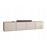 TV-LOWBOARD EDI 4 Kaschmir – 4-türig - Kaschmir, Holzwerkstoff (206.4/42/38.9cm)