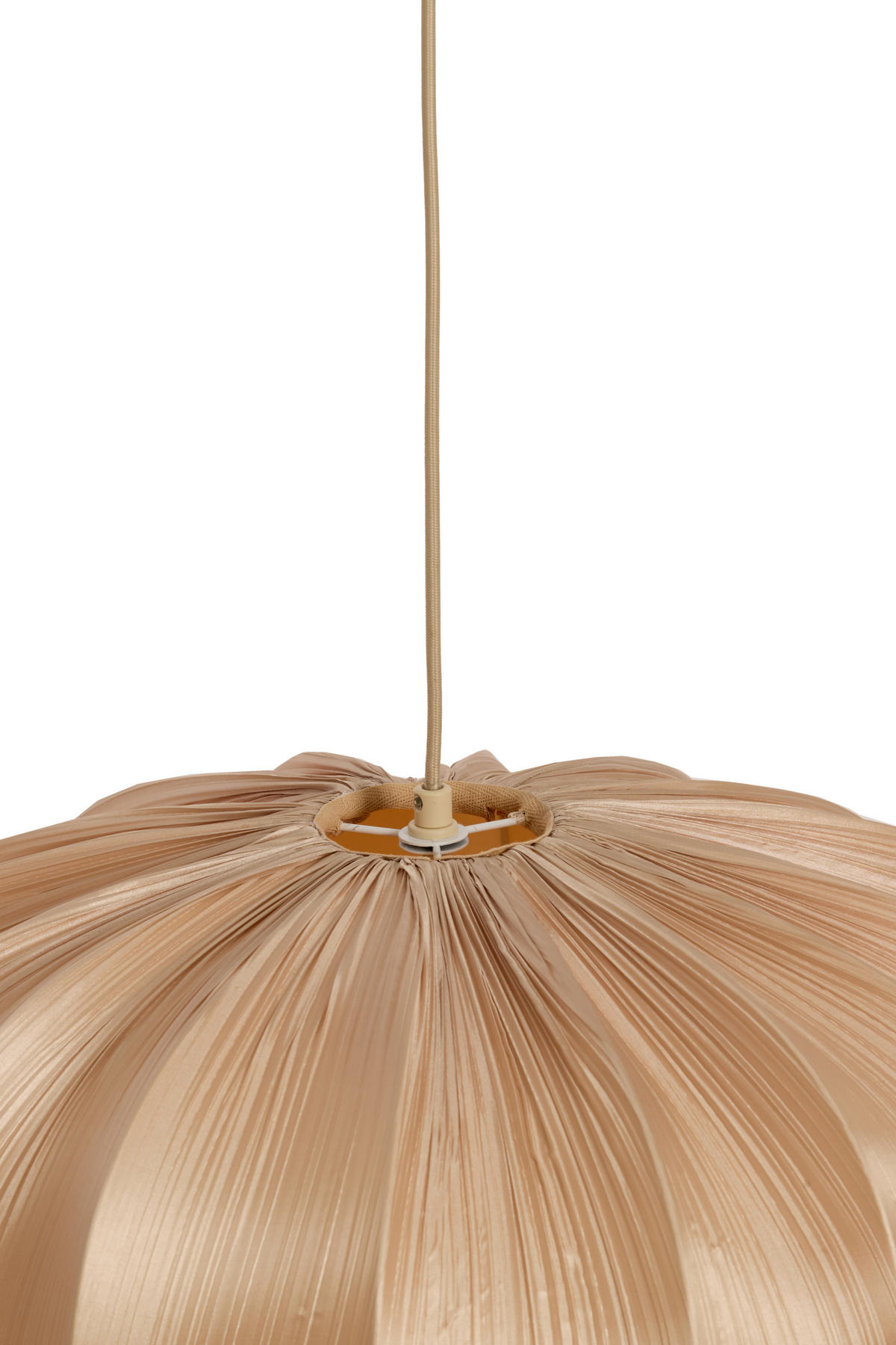 HÄNGELAMPE - Weiß - 60/60/45 cm - Weiß, Textil (60/60/45cm) - Light & Living