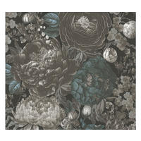 VLIESTAPETE Schwarz 53/1005 cm - Schwarz, Textil (53/1cm) - KUNSTLOFT