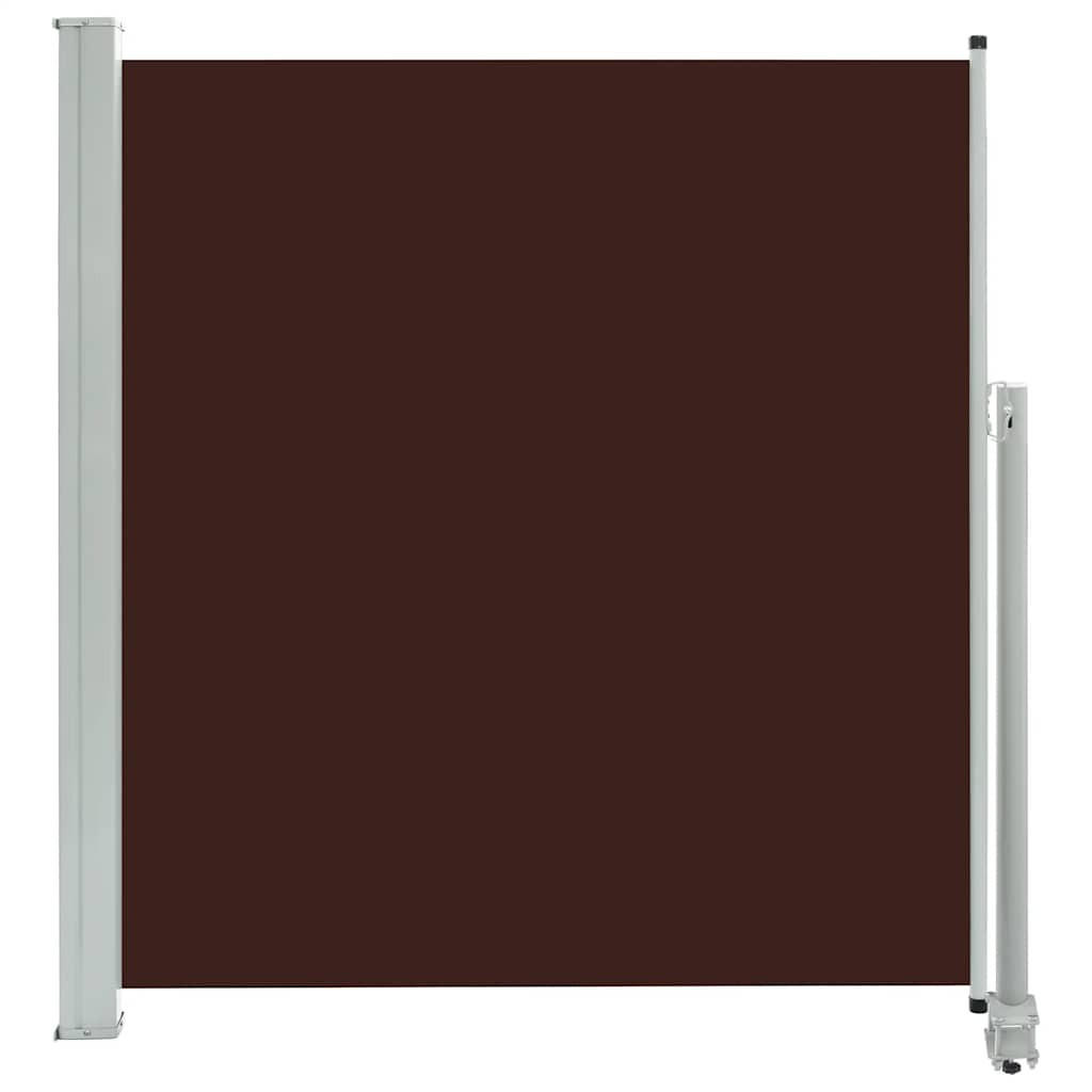 AUSZIEHBARE Seitenmarkise 140 x 300 cm Braun - Braun, Textil (300/140/300cm) - furnicato